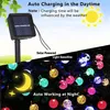 2x Solar Lichterkette 5m - 20 LED Kristallkugel, bunt, Produktbild-Vorschau 6