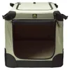 Maelson Soft Kennel faltbare Hundebox / Tier Transportbox Beige Anteprima dell’immagine prodotto