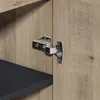 Close-up of a cabinet hinge and shelf. Anteprima dell’immagine prodotto