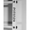 A close-up view of a white fitness apparatus, likely a wall bar or pull-up bar, with the brand name 'POTENZA' printed vertically in black. Produktbild-Vorschau