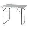 Campingtisch mit Tragegriff MDF Tischplatte 80x60x68cm Produktbild-Vorschau 2
