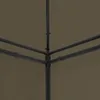 vidaXL Pavillon mit Vorhängen 600x298x270 cm Taupe 180 g/m² Produktbild-Vorschau 8