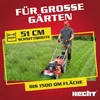 HECHT Rasenmäher Benzin mit Antrieb 551 SX  | 51 cm Produktbild-Vorschau 5