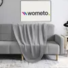 Coperta lavorata a maglia 140x190 grigio Anteprima dell’immagine prodotto 2