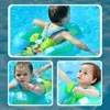 Baby-Schwimmring mit Sonnendach und Pumpe – Aufblasbares Produktbild-Vorschau 6