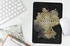 MuchoWow® Mauspad Mousepad Europa - Deutschland - Gold Produktbild-Vorschau 5