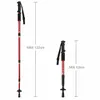 MidGard Teleskop Nordic Walking Stöcke, 50 -110 cm Produktbild-Vorschau 2