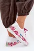 Leder Damenhalbschuhe mit Musterplattform Fuchsia Femela 40 Produktbild-Vorschau 5