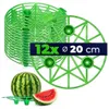 KADAX Kürbisstütze Ø 20 cm im 12er Set, Melonenstütze aus Produktbild-Vorschau 1