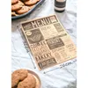 Vintage Backpapier Hamburgerpapier Einschlagpapier Zeitung Produktbild-Vorschau 10
