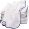 10er Set Waschlappen, Baumwolle, 25x25 cm, weiß mit Produktbild-Vorschau 1