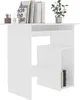vidaXL Bureau blanc 80x45x74 cm bois composite Voir les images du produit 9