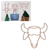 METALTEX 370101000 Safari Wandgarderobe Büffel 34 x 32 cm, Produktbild-Vorschau 4