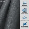 VOUNOT® Zaunblende 1.8×20m, Sichtschutz Zaun 90 g/m² HDPE Produktbild-Vorschau 4
