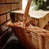 Creative Home Holztrage Kaminholzkorb Kaminkorb Tragekorb Produktbild-Vorschau 8
