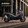 Motorroller 125 ccm Burnout QS125 ADV Grau  (Desert) Produktbild-Vorschau 5