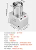 VEVOR Küchenmaschine Gemüsezerkleinerer, 10 L Produktbild-Vorschau 7