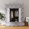 Mondeer Armoire à vêtements 20 Kubus en plastique Système Voir les images du produit 3