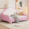Ulife Sofabett mit Kunstlederbezug und LED-Beleuchtung per Produktbild-Vorschau 5