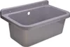 ADGO® Umyvadlo do prádelny a garáže šedé 55x34x21 cm Náhled obrázku produktu 1