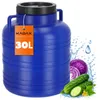 KADAX Plastikfass, Weithalsfass, Fass aus HDPE-Kunststoff Produktbild-Vorschau 1