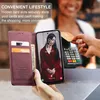 Samsung Galaxy A55 5G Handyhülle Weinrot Flip Case Magnet Produktbild-Vorschau 4