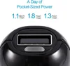 Mini Power Bank 5000mAh kompakt Schwarz Produktbild-Vorschau 4