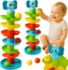 Bällebad für Kleinkinder mit Spiralrutsche, 6 Bälle, ab 18 Produktbild-Vorschau 1