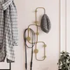 Wallity, Lizzard-A, Metalen wandhaken, goud, METALLEN Productafbeelding-voorbeeld 2