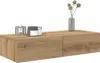 vidaXL Wandregal mit Schubladen Artisan-Eiche 80x33x17cm Produktbild-Vorschau 3