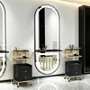 BarberPub Wandspiegel mit Beleuchtung, Ganzkörperspiegel Produktbild-Vorschau 6