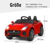 12V Kinderauto Elektroauto Jaguar F-Type mit 2,4G Produktbild-Vorschau 5