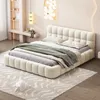 Bubble Bett 140x200 cm, gestoffeerd bed met lattenbodem, Productafbeelding-voorbeeld 3