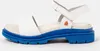 Art Sandalen Damen 1548 NAPPA WHITE-BLUE/ BIRMINGHAM Farbe Produktbild-Vorschau 1