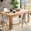 Homestyle4u Esstisch ausziehbar 160-200 x 90 cm Braun Produktbild-Vorschau 8