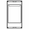 HAGER Baustein universN UD31D1B 450x250mm f.NH1 T-Leisten Produktbild-Vorschau 2