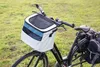 Beeztees Fahrradkorb Xoex - Hund - Nylon - grau/blau - Produktbild-Vorschau 1