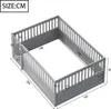 MODFU Lit enfant 140x200 cm, cadre de lit avec barrière et Voir les images du produit 4