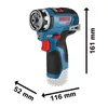 Bosch GSR 12V-35 FC PROFESSIONAL 1750 RPM 590 g Black, Voir les images du produit 24
