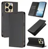 A collage of images showing a black flip-style phone case from different angles. Anteprima dell’immagine prodotto