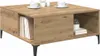 vidaXL Couchtisch Artisan-Eiche 80 x 80 x 36,5 cm Produktbild-Vorschau 2