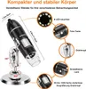 Digital Mikroskop, USB Mikroskop 1440P HD mit 50X-1600X Produktbild-Vorschau 7