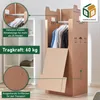 10 x Kleiderbox 60 kg Traglast stabiler Kleiderkarton mit Produktbild-Vorschau 3