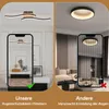 ZMH Deckenlampe LED Deckenleuchte Küche 12W Holz 3000K Produktbild-Vorschau 5