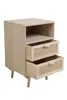 SalesFever Kommode mit Rattan Front | 2 Schubladen und 1 Produktbild-Vorschau 5
