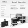 Table de cuisine de camping avec structure en aluminium 172 Voir les images du produit 6