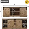 Merax Lowboard TV-Schrank mit 2 Schiebtüren und großem Produktbild-Vorschau 7