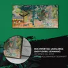 Wandbild Leinwand Bilder mit Uhr Geräuschlos 60x30 Produktbild-Vorschau 5