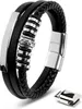 SERASAR | Armband Herren aus Leder [Shine] mit Produktbild-Vorschau 1
