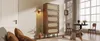 Hoge kast 80 x 40 x 163 cm, gemaakt van houten panelen, met Productafbeelding-voorbeeld 4
